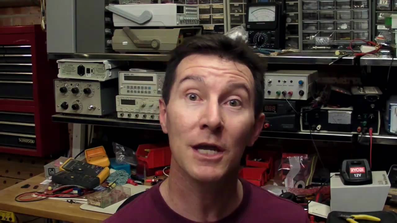 EEVblog #42 - Exploding Capacitors in High Speed - YouTube