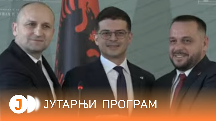 Vojni savez Kosova, Albanije i Hrvatske | RTS Jutarnji program