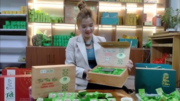 Các mẫu hộp quà tặng trà thái nguyên cao cấp biếu Tết ý nghĩa