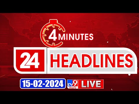 4 Minutes 24 Headlines LIVE 