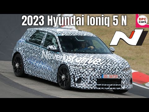 2023 Hyundai Ioniq 5 N Testing at High Speeds