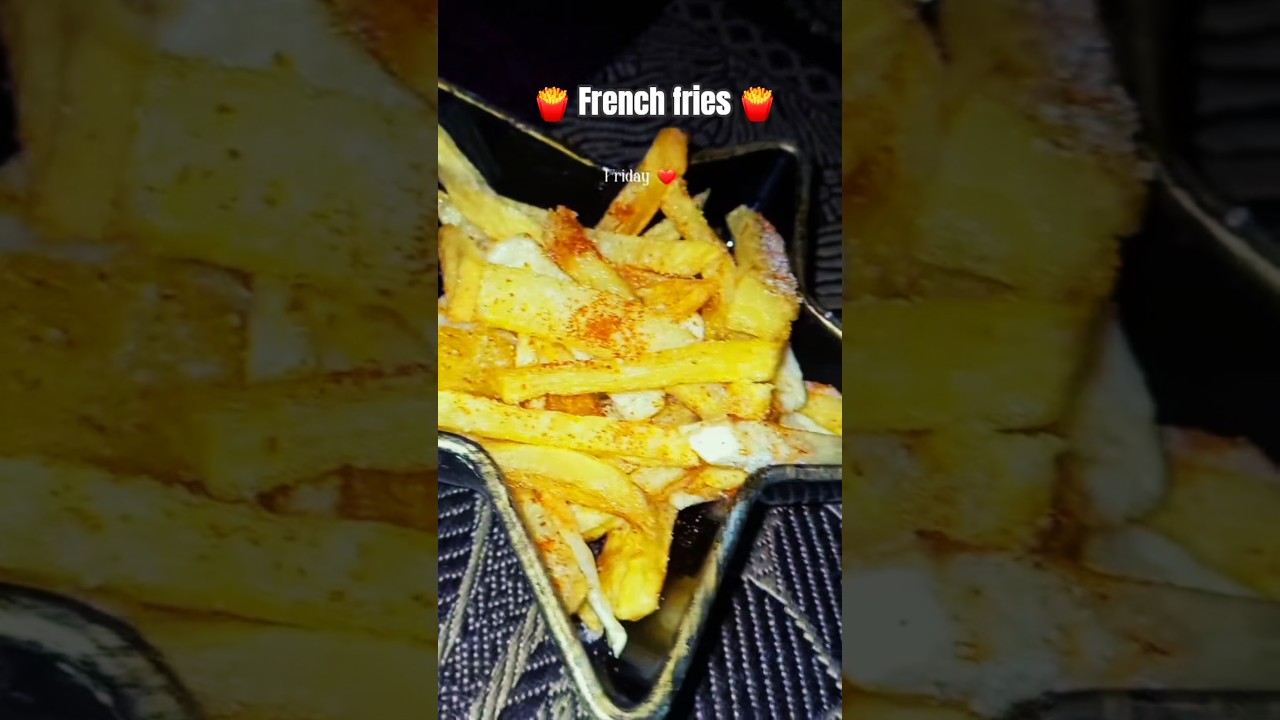 Tasty Tasty french fries 🍟