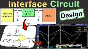 🎯 Interface Circuit Design - Transducer to ADC Connection 🌟 Calculations, Simulations & Measurements
