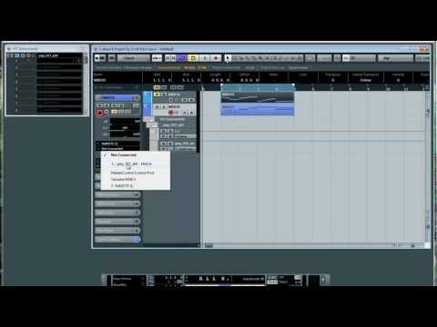 Applying Cubase Expression Maps