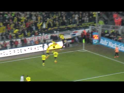 Borussia Dortmund - Mönchengladbach/TORE !!!PYRO!!!Live im Stadion/2:0/2012/bvb-gladbach