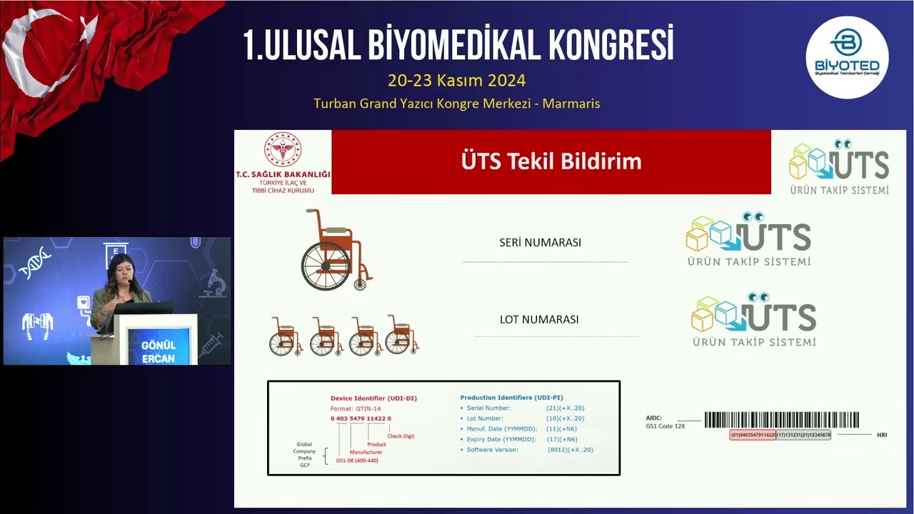 Tıbbi Cihazların İzlenebilirlik Süreçlerinde Ürün Takip Sistemi Uygulamaları - Gönül Ercan