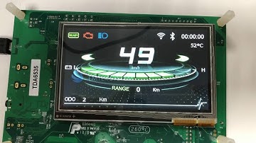 4.3" MotorBike Digital Cluster Demo (Emtek System Inc.)