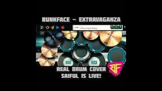 Bunkface - Extravaganza / Real Drum Cover @Bunkfaceband