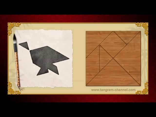 Learn Tangram animals  Lion, Deer, Fox, Dinosaur, Snake, Pig