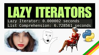 Lazy Iterators v List Comprehensions in Python by Python 360 232 views 3 months ago 6 minutes, 44 seconds