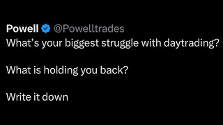 I asked 40,000 traders their BIGGEST struggle