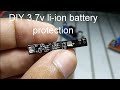 DIY 3.7v Battery protection Module (from old mobile batteries) [E9]