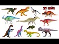 Dinosaur species collection  triassic jurassic  cretaceous  the kids picture show