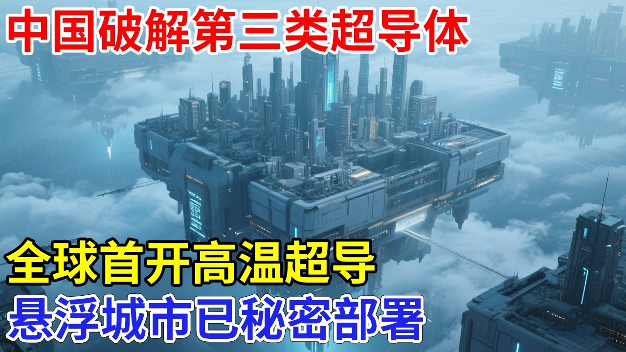 重磅！中国破解第三类超导体，全球首开高温超导，悬浮城市已秘密部署，全球科学家都沸腾了【科技前沿】