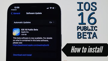 iOS 16 Public Beta Officially Released | How To Install in Telugu By PJ