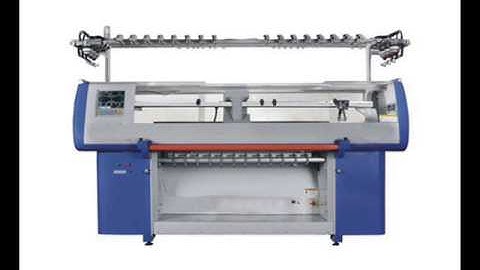 Double Carriage Fully Computerized Flat Knitting Machine
