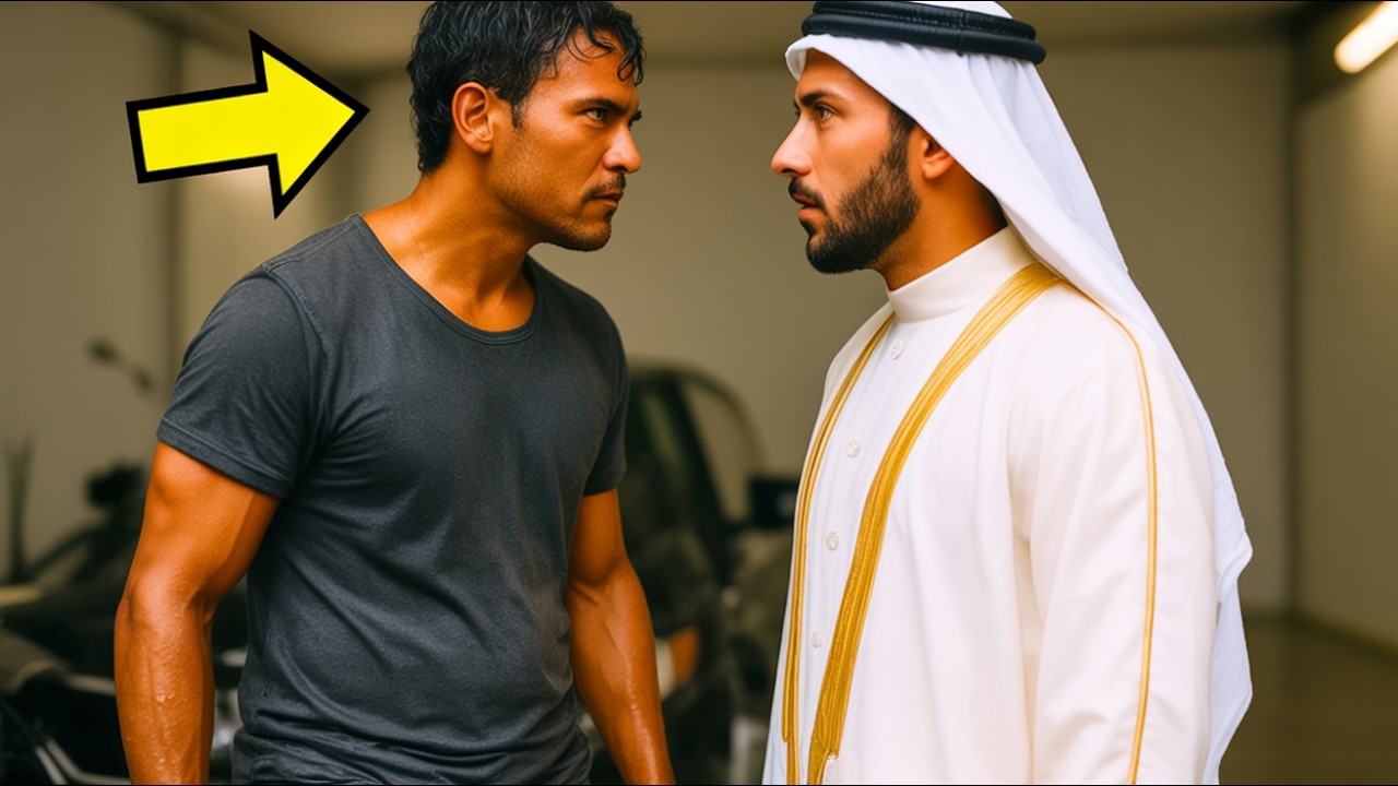 SPĂLĂTOR DE MAȘINI CONFRUNTĂ UN BĂRBAT BOGAT ÎN ARABĂ… ȘI NIMENI NU CREDE CE AUDE