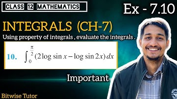 Class 12 Ex 7.10 Q10 Maths | Ex 7.10 class 12 maths q10 | Question 10 exercise 7.10 Class 12