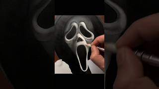 Ghostface drawing time-lapse #scream #artology