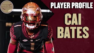 Florida State Freshman Cai Bates runs FAST, hits HARD and will dominate the Seminole backfield!