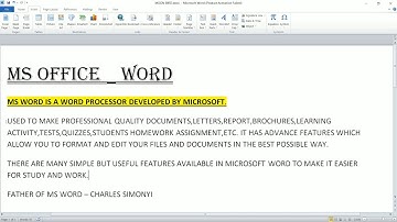 Justify in ms word - Shortcut keys using Ctrl J #shortcutkeys #justify #word #moonbird
