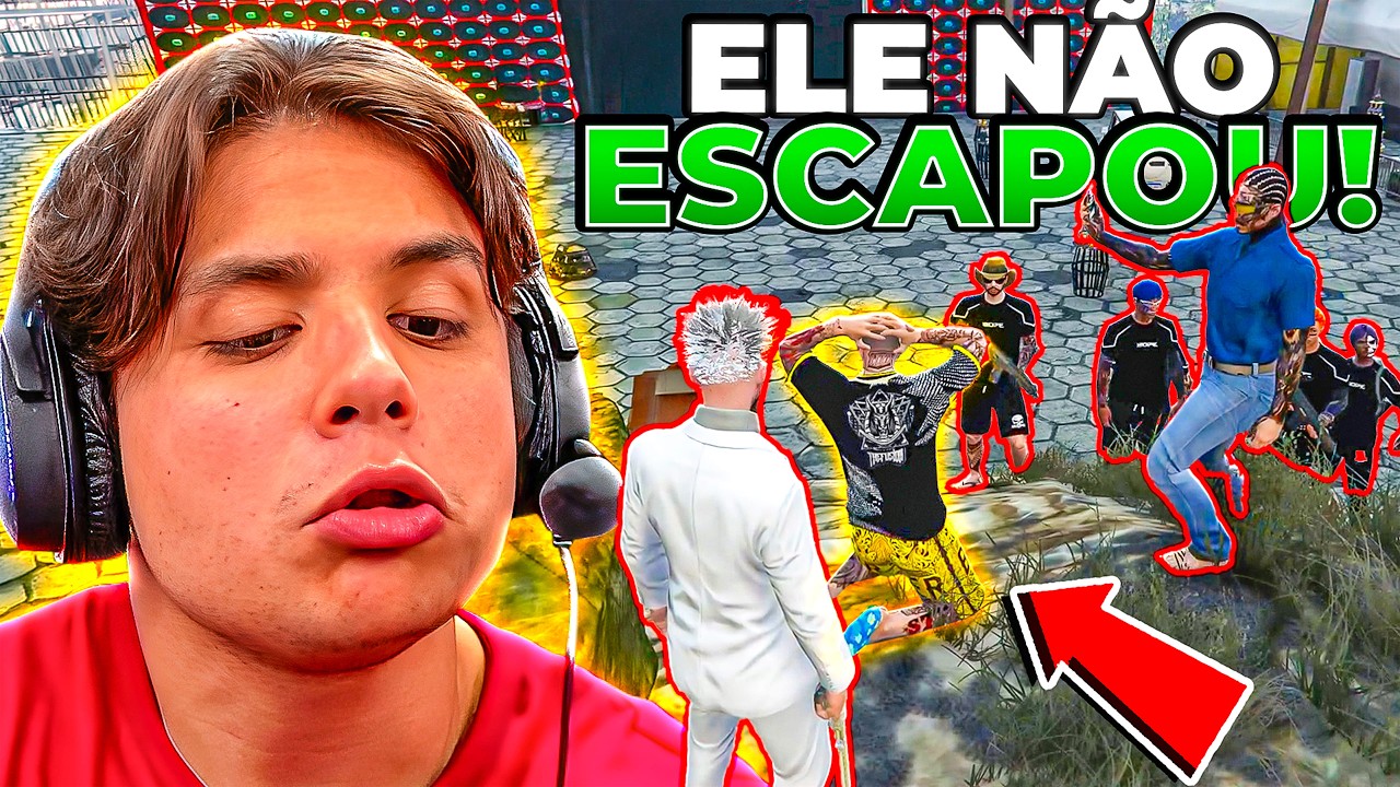 PAULINHO AMEAÇOU DAR PD NELE 😱 GTA RP (Modder Clips)