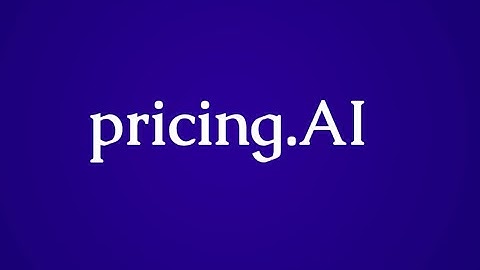 Pricing.AI- Dynamic Pricing in Flights/ Aviation- Product Launch