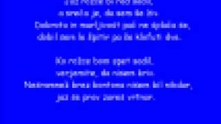 Video thumbnail of "Modrijani-ko_rozce_ji_bom_sadil.wmv"