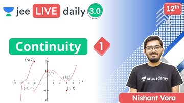 JEE: Continuity L1 | Unacademy JEE | JEE Maths | Nishant Vora