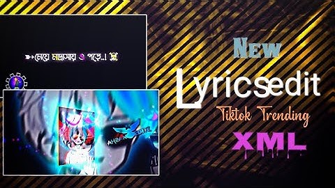 ALIGHT MOTION NEW TEXT AND SHAKE EFFECT XML FILE ||₳Ⱨ₴₳₦ ɆĐł₮Ⱬ ATTITUDELYRICS VEDIO XML ||