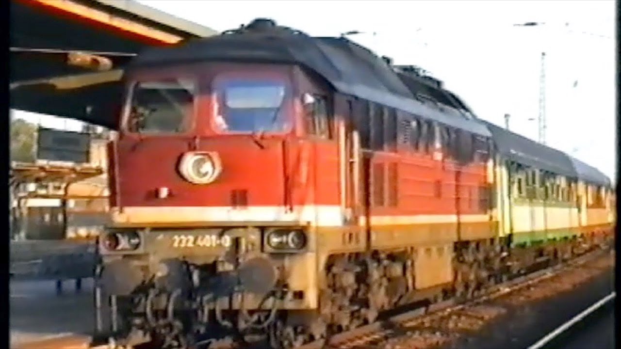 BR 232 - Bahnhof Angermünde 1997