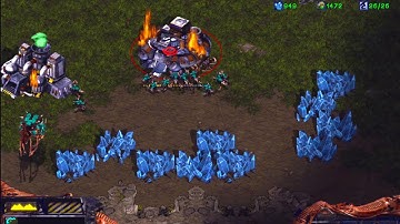 1 Zerg vs 1 Terran Computer (StarCraft Original)