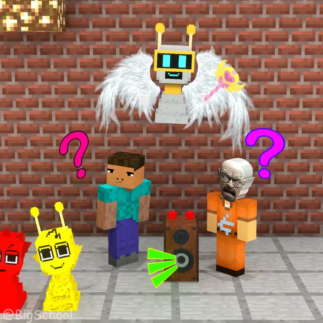 Herobrine and Skibidi are learning to dance! ??