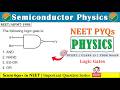 NEET 1998 Logic Gate | NEET Physics | Semiconductor Electronics | Class 12 Physics | NEET PYQ Series
