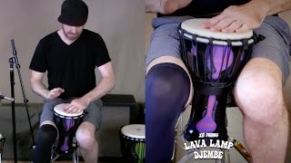 X8 Drums Lava Lamp Djembe - Groove IV by N8