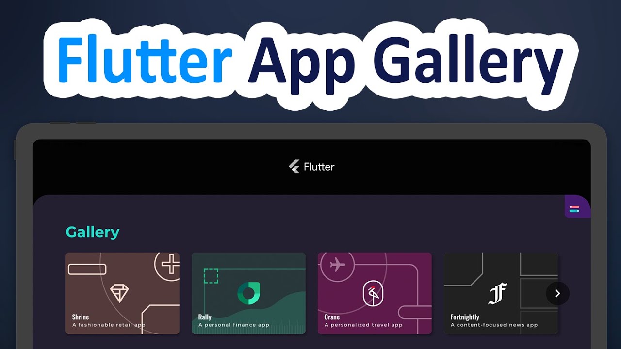 Flutter App Gallery Review! - YouTube