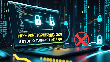 🚀 Free Port Forwarding 2025 | Setup 2 Tunnels Like a Pro 💻🔥 (No Ngrok!)
