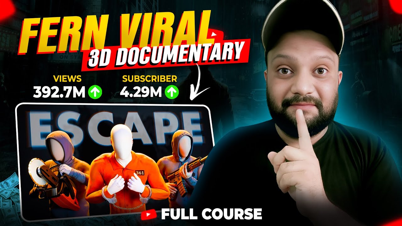How to Create VIRAL 3D Documentary Videos Like FERN | 100% FREE (Step-by-Step) 🔥