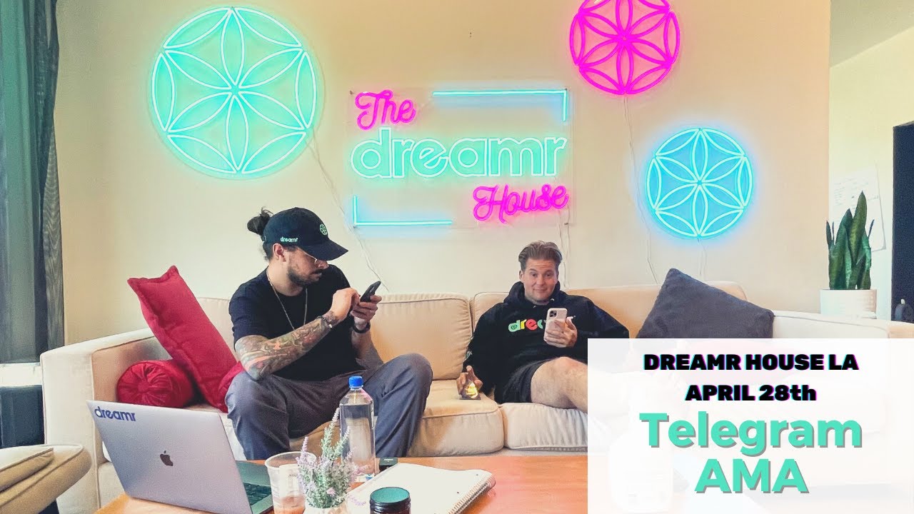 Dreamr Live AMA - April 28th (Recorded) ft. @charlierocketofficial Chris Adams & Ashish Bagrecha