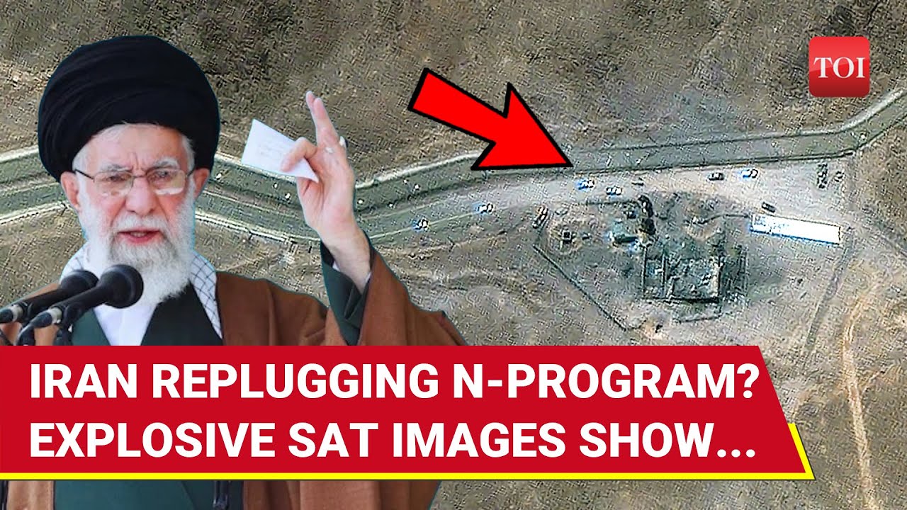 On Cam: Iran Rebuilds Fordow Nuke Site Bombed By Trump; Explosive Satellite Images SHOCK World