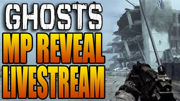 Call of Duty: Ghosts Multiplayer Reveal! Gameplay Livestream Tomorrow (COD Ghost Online)