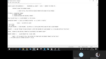 COBOL COMP-COMP-3 and 88 MAINFRAME NEW BATCH STARTS ON Aug 31 9.30 AM |Anil Polsani |+91-9908502542