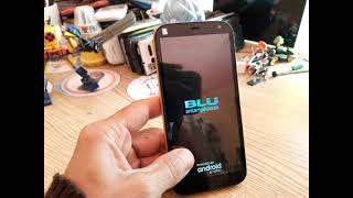 Blu cell phone stuck on the logo, won't start, won't boot / solution