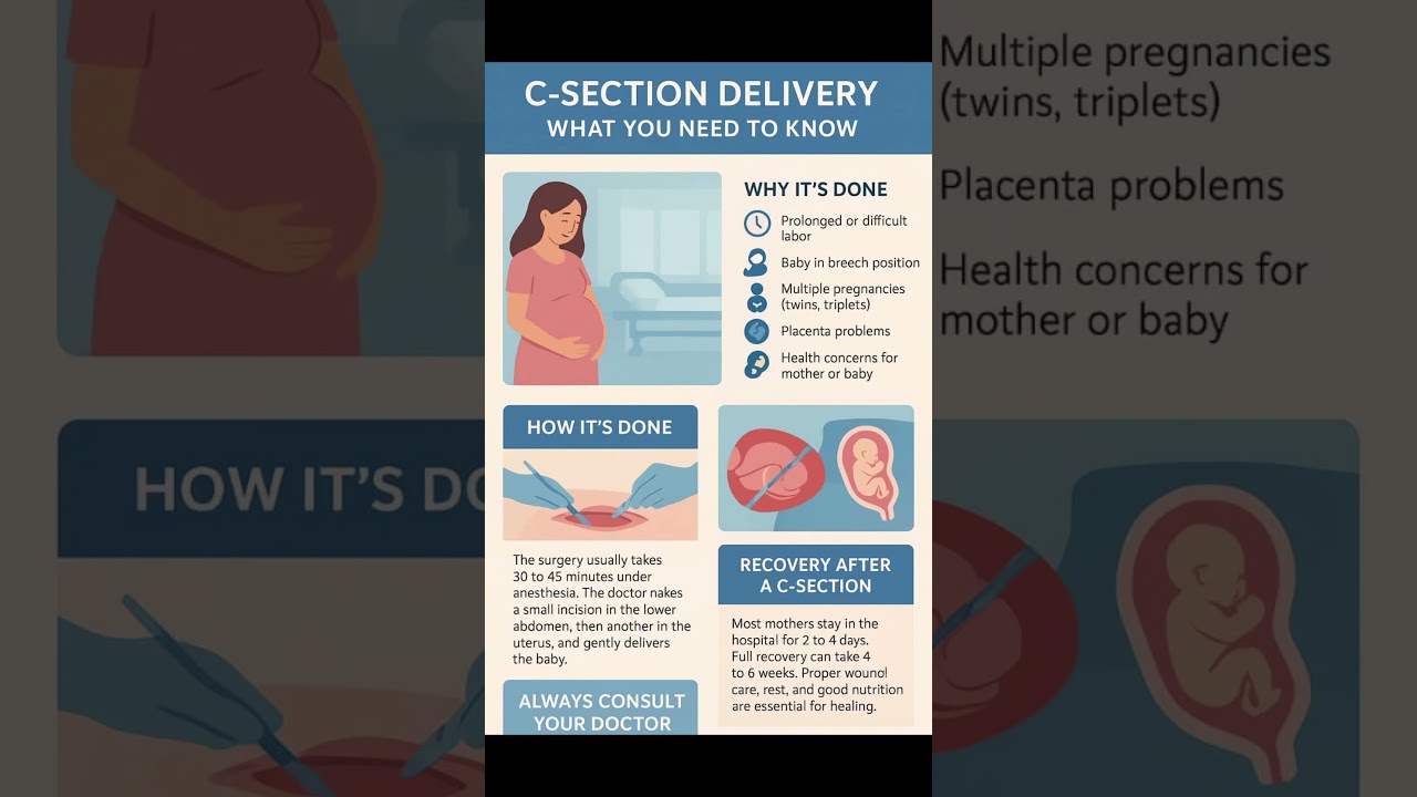C_section Delivery | What You Need To  Know 