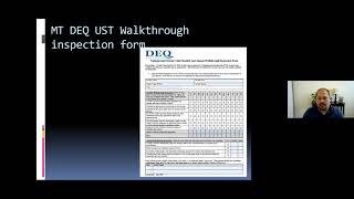 Montana DEQ 2021 Annual UST Licensee Refresher