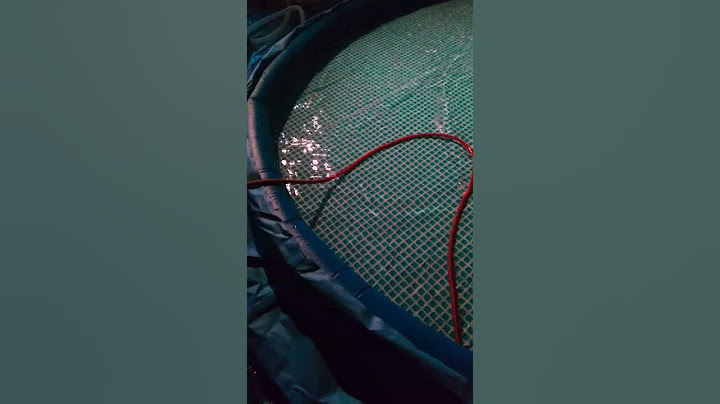 Boy almost drowns in pool