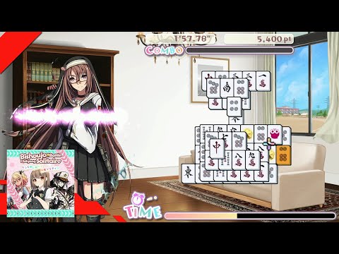 Bishoujo Battle Mahjong Solitaire - 35 Minute Play [Switch]