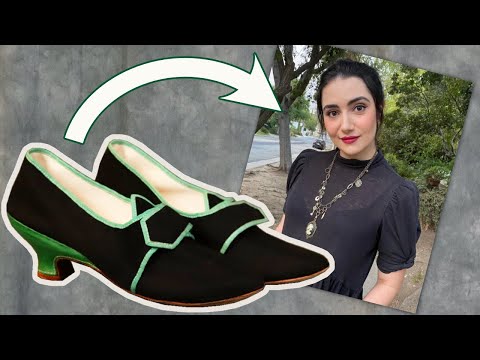 من برای سافیا نایگارد کفش های قرن 18 درست کردم!