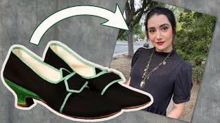 I Made 18th century Shoes for Safiya Nygaard!