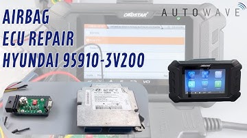 Airbag Module Crash Data Reset HYUNDAI 95910-3V200 Using The Obdstar P50